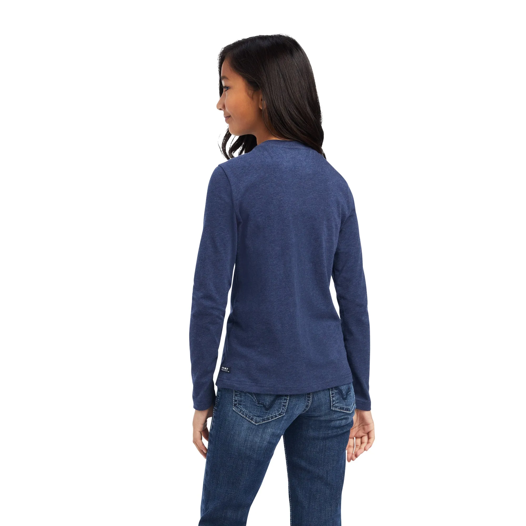 10041252 Ariat Youth Fan Club LS Tee
