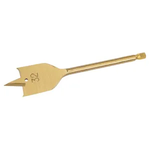 32MM TITANIUM-COATED FLAT BIT 955426