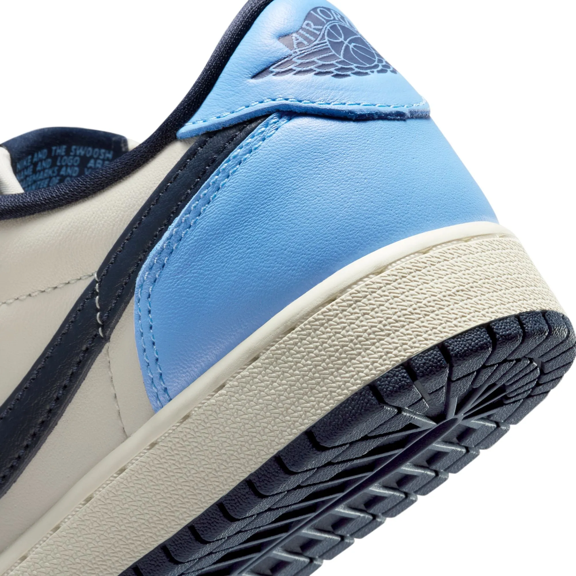 Air Jordan 1 Kids Low OG "Obsidian" Shoes