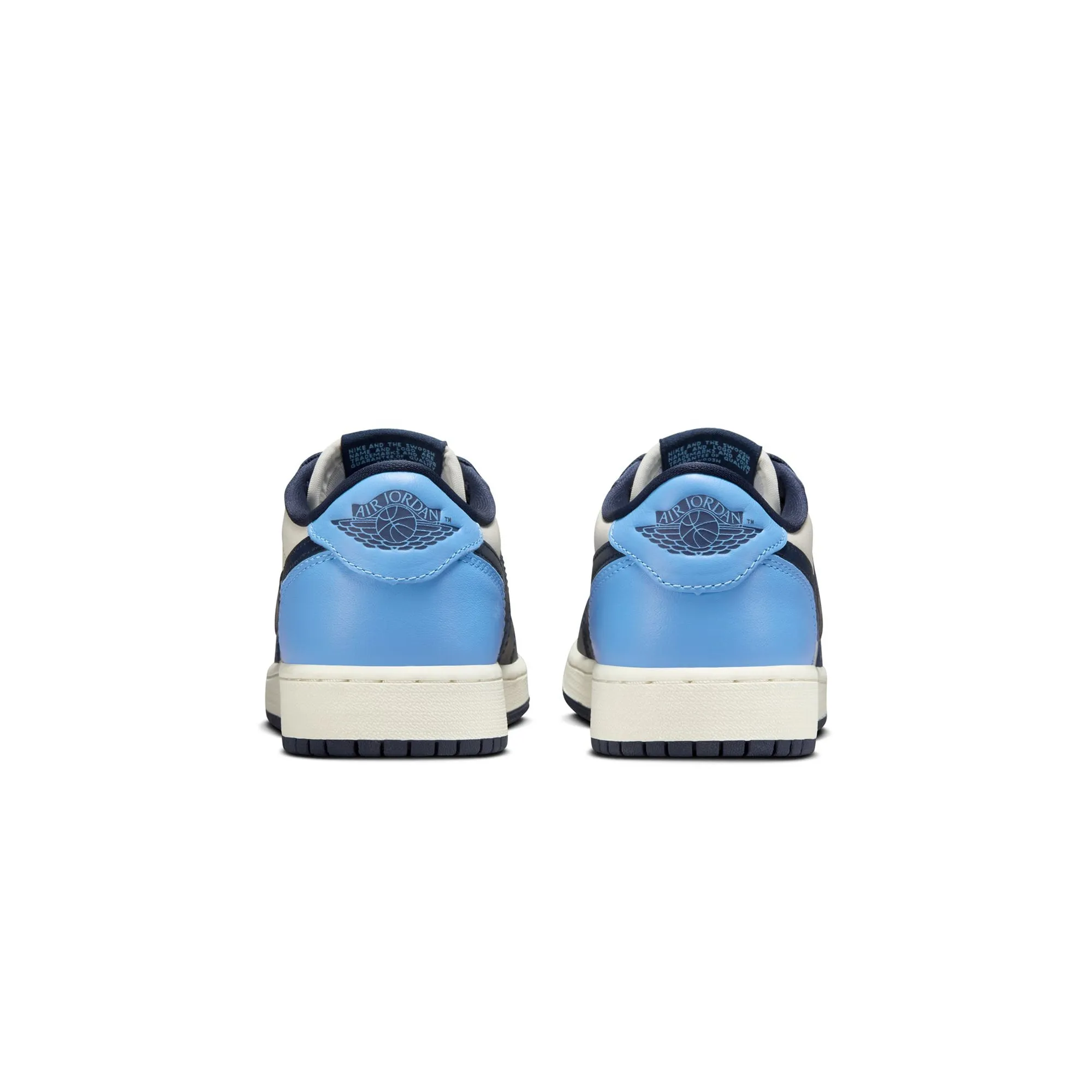 Air Jordan 1 Kids Low OG "Obsidian" Shoes