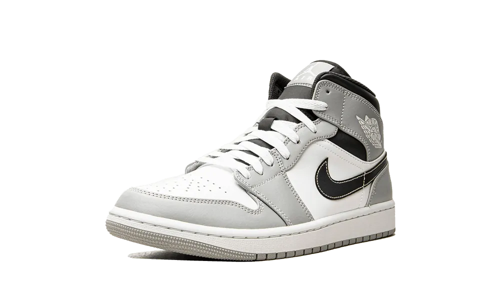 Air Jordan 1 Mid Light Smoke Grey Anthracite