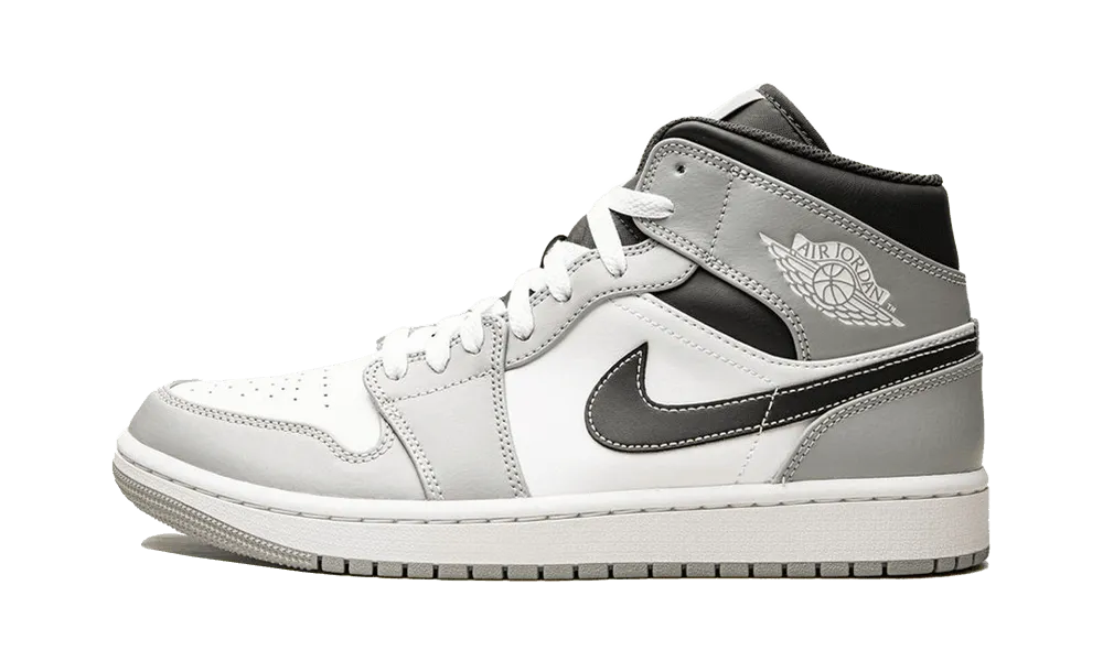 Air Jordan 1 Mid Light Smoke Grey Anthracite