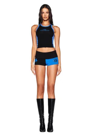 ALYSE TANK - BLACK/BLUE