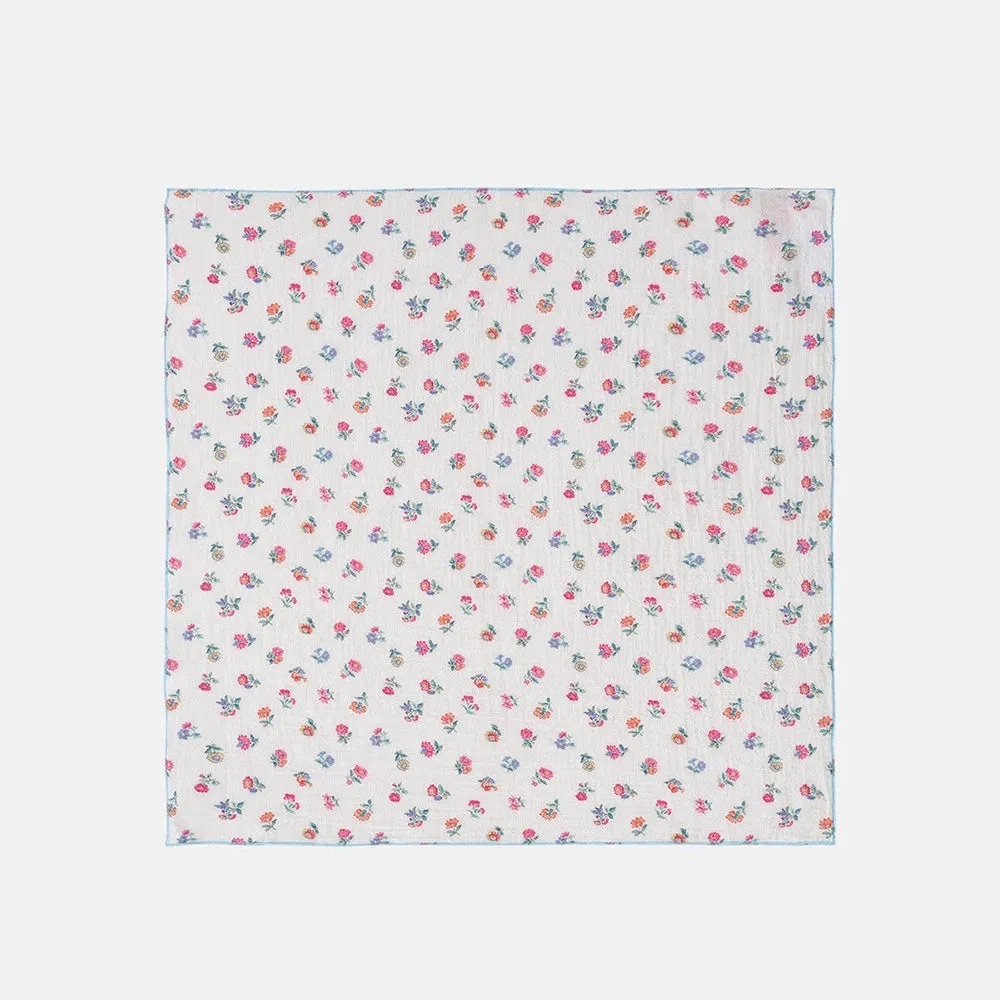 Angel Swaddle | White Felicita Flowers