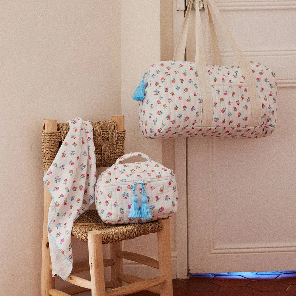 Angel Swaddle | White Felicita Flowers