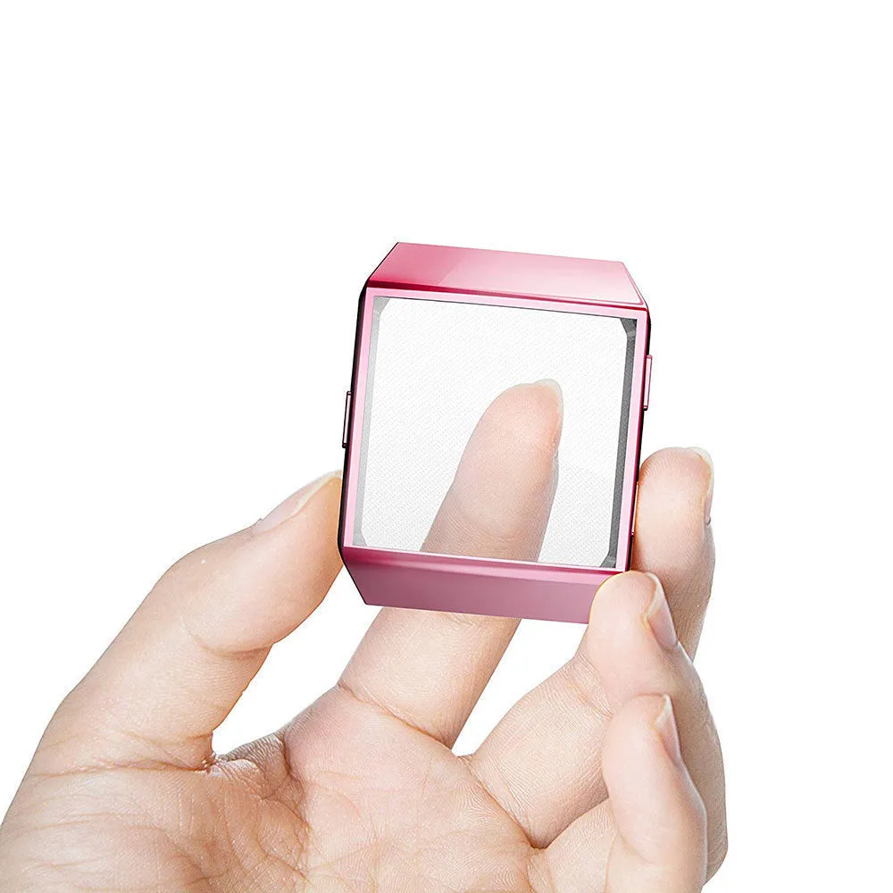 Applicable To Fitbit Ionic Watch Case Electroplated TPU All Inclusive Case Soft Case Drop Resistant Protective Case