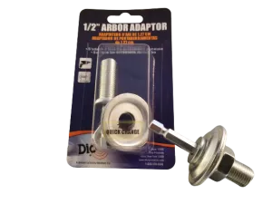 Arbor Adapter 1/2" x 1/4" Hex Quick Connect for Drills