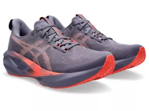 Asics | Novablast 5 | Men's | Greyish Purple/Coral Reef