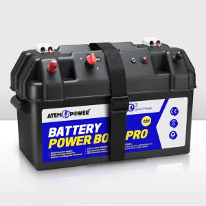 ATEM POWER Battery Box 12V Quick Charge