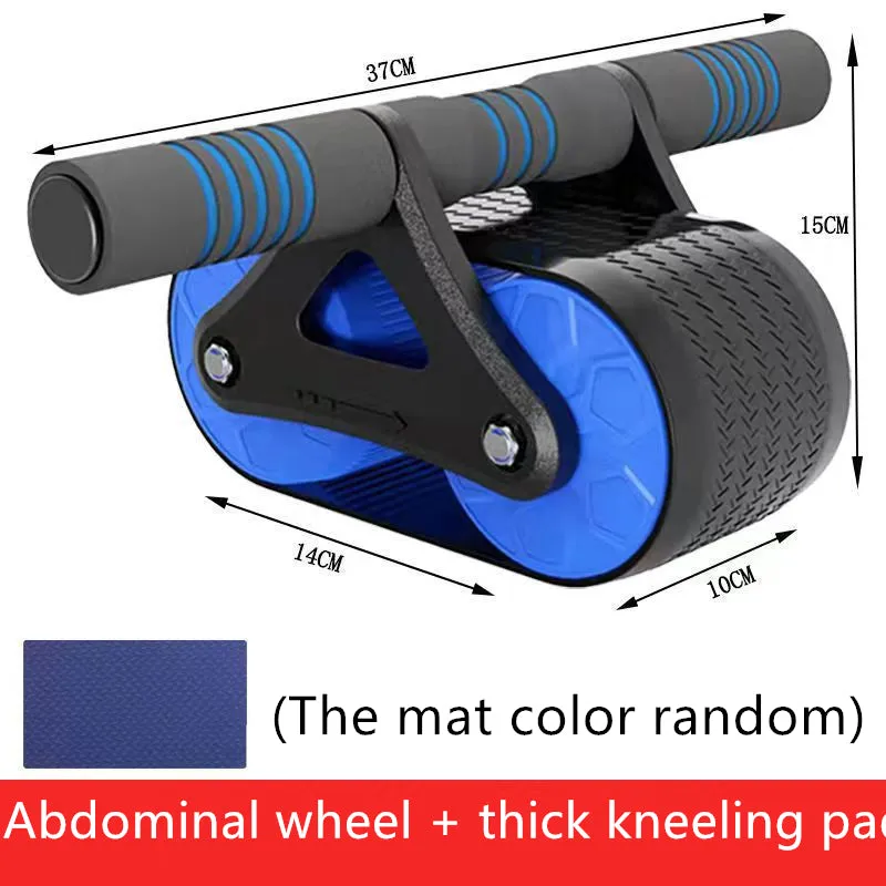 Automatic Rebound Ab Wheel Roller: Gym Waist Trainer