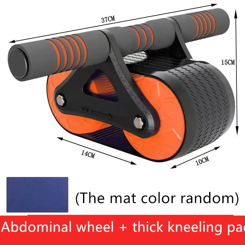 Automatic Rebound Ab Wheel Roller: Gym Waist Trainer