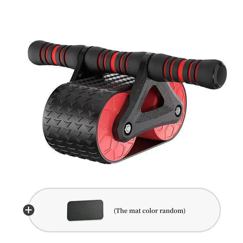 Automatic Rebound Ab Wheel Roller: Gym Waist Trainer