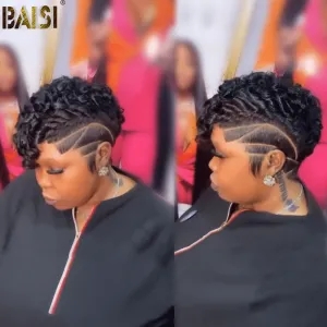 BAISI Quick Weave Partial Topper(Not A Wig)