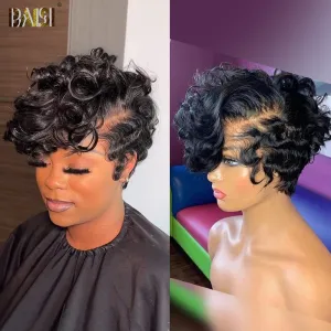 BAISI Sexy Quick Wave Short Wig