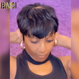 BAISI Straight Quick Wig