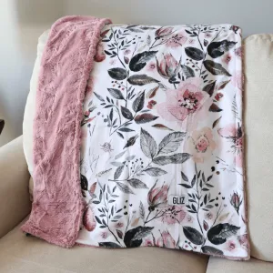 Blankets - Autumnal Blush Watercolor