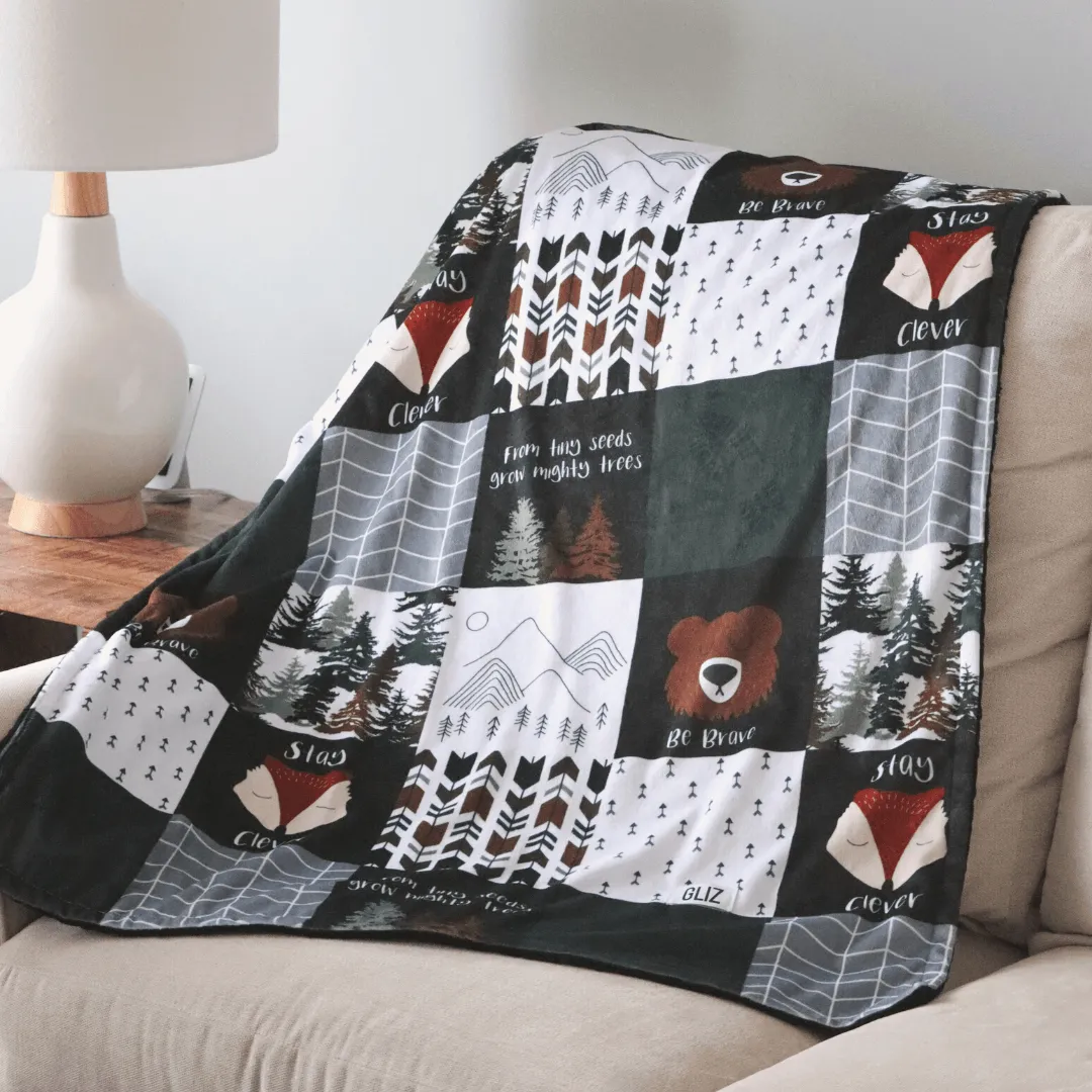 Blankets - Be Brave, Stay Clever Patchwork