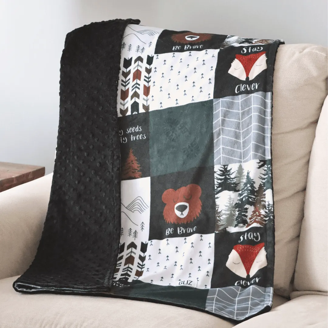 Blankets - Be Brave, Stay Clever Patchwork