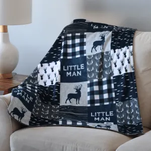 Blankets - Blue Deer Little Man