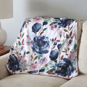 Blankets - Midnight Peonies C