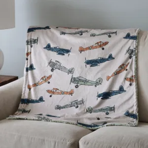 Blankets - Vintage Airplanes