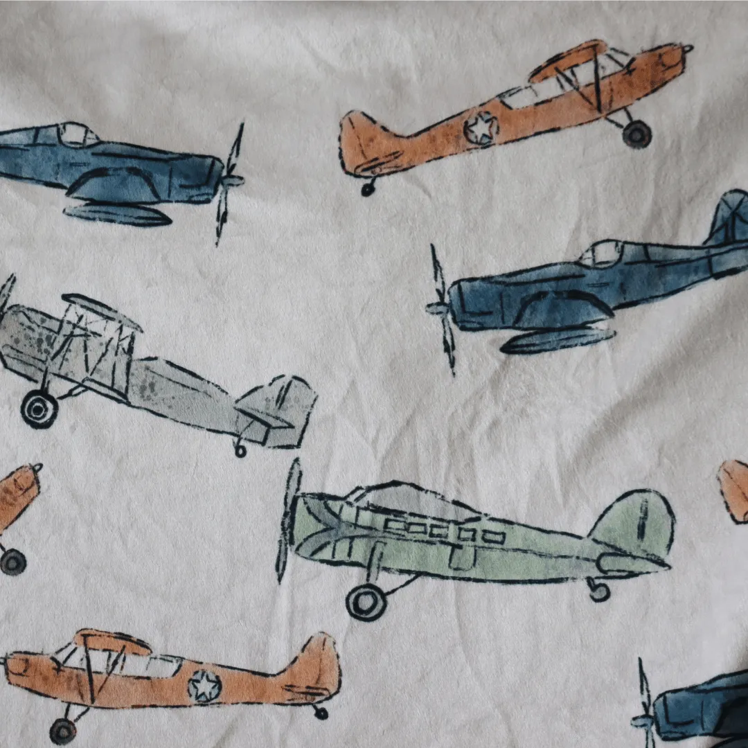 Blankets - Vintage Airplanes