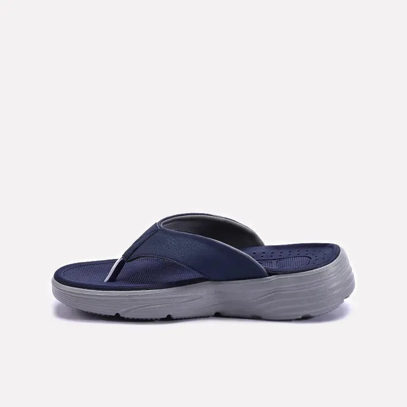 Blue Comfy Sports Flip Flops 0151096