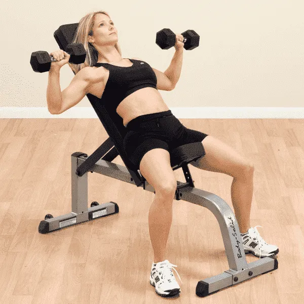 Body Solid GFI21 Flat Incline Workout Bench | Body Basics