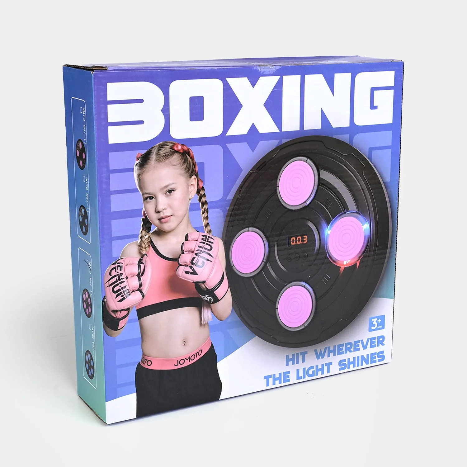 BOXING Light-Up Wall Game – Train, Play, and React