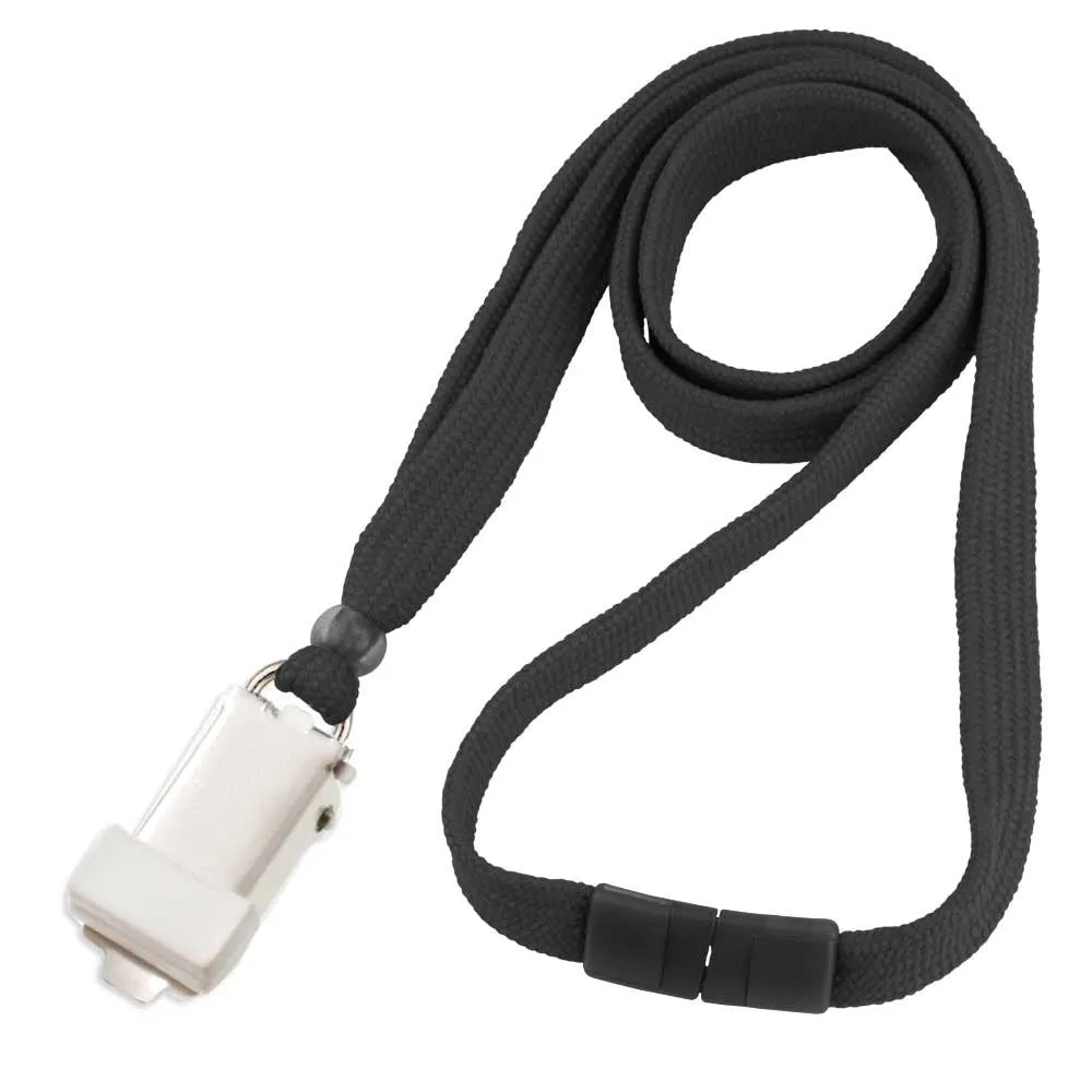 Breakaway Flat Braided 3/8" Lanyard (100/Pack)