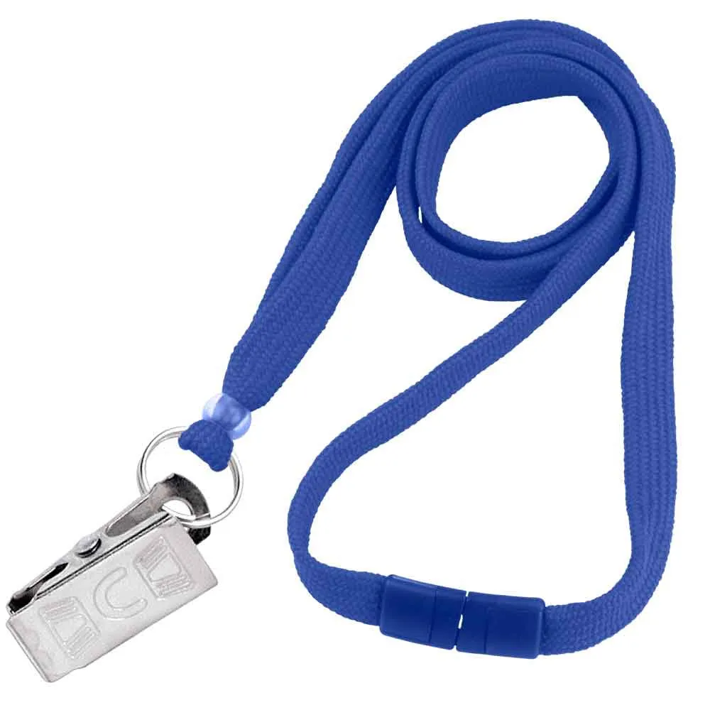 Breakaway Flat Braided 3/8" Lanyard (100/Pack)