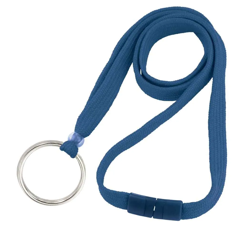 Breakaway Flat Braided 3/8" Lanyard (100/Pack)