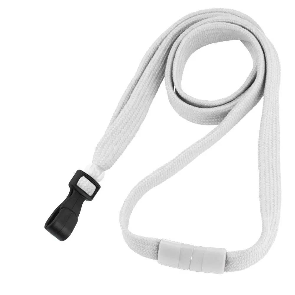 Breakaway Flat Braided 3/8" Lanyard (100/Pack)