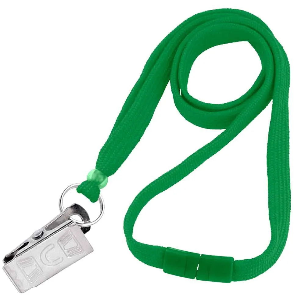 Breakaway Flat Braided 3/8" Lanyard (100/Pack)