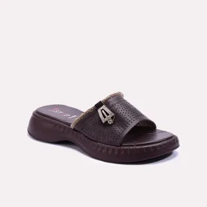 Brown Comfy Casual Slippers 0412489