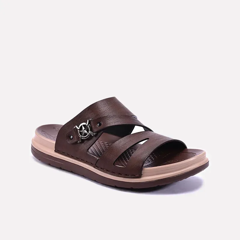 Brown Comfy Slippers 0151062