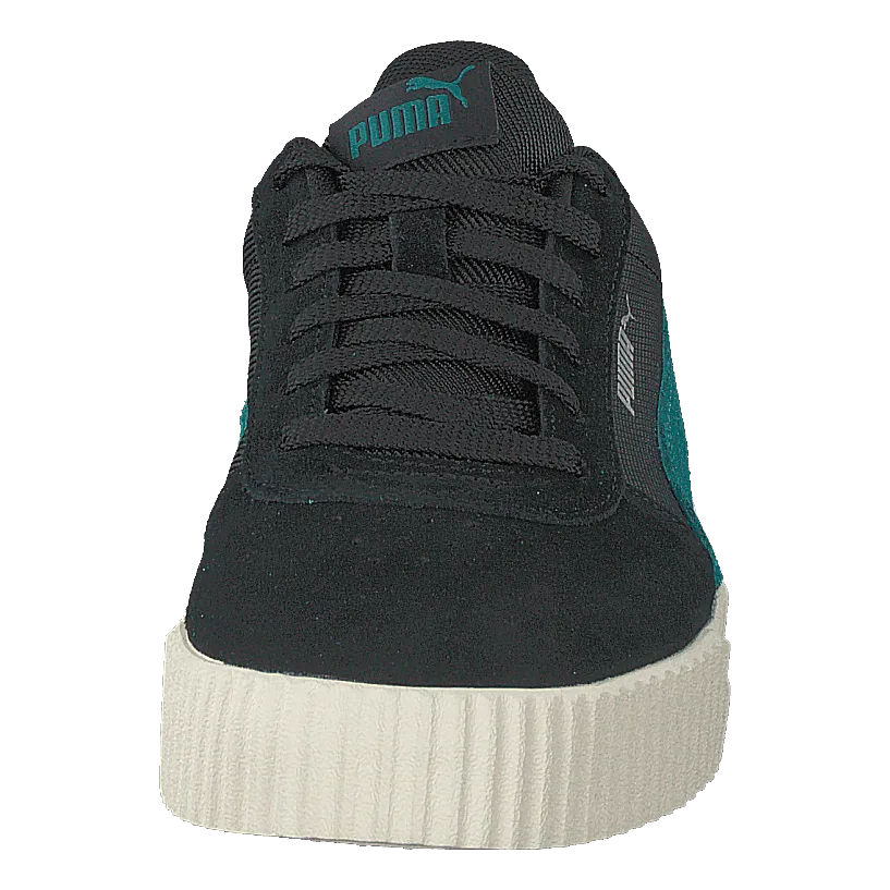 Carina Lux Sd Black - Teal Green