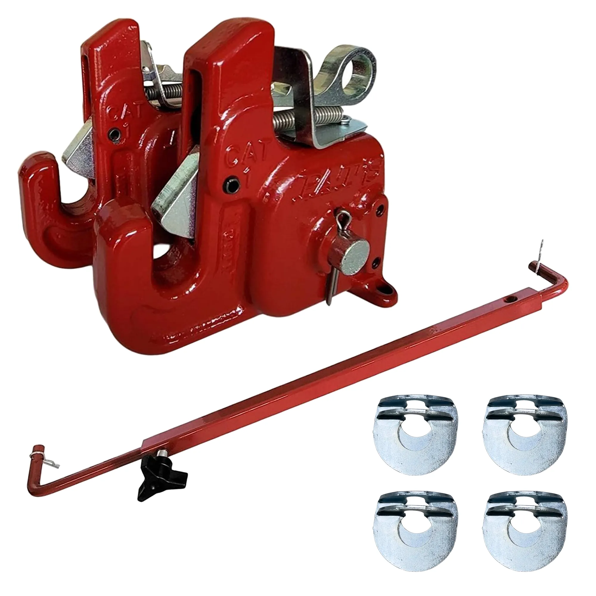 (CAT#1 RED) w/ Stabilizer Bar - Comes w/ 4 Pair of Lynch Pin Washers