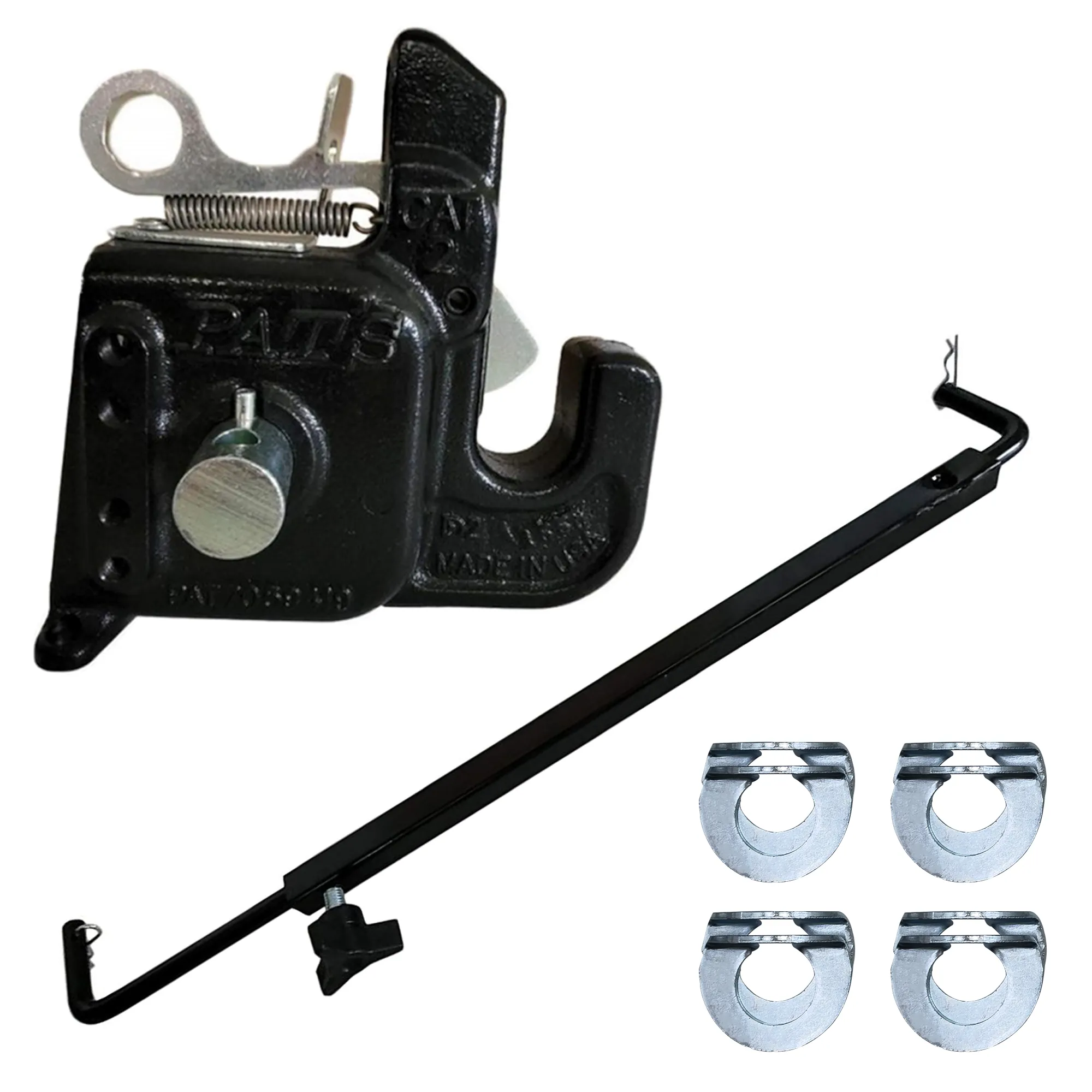 (CAT#2 BLACK) w/ Stabilizer Bar - Comes w/ 4 Pair of Lynch Pin Washers