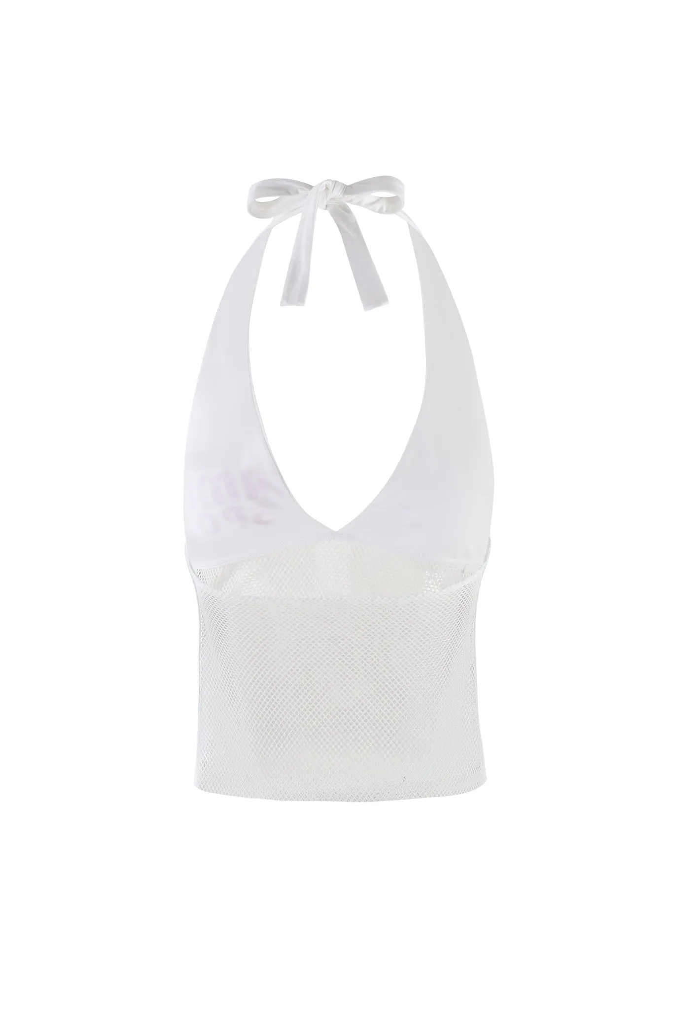 CHANDLER TOP - WHITE/RED