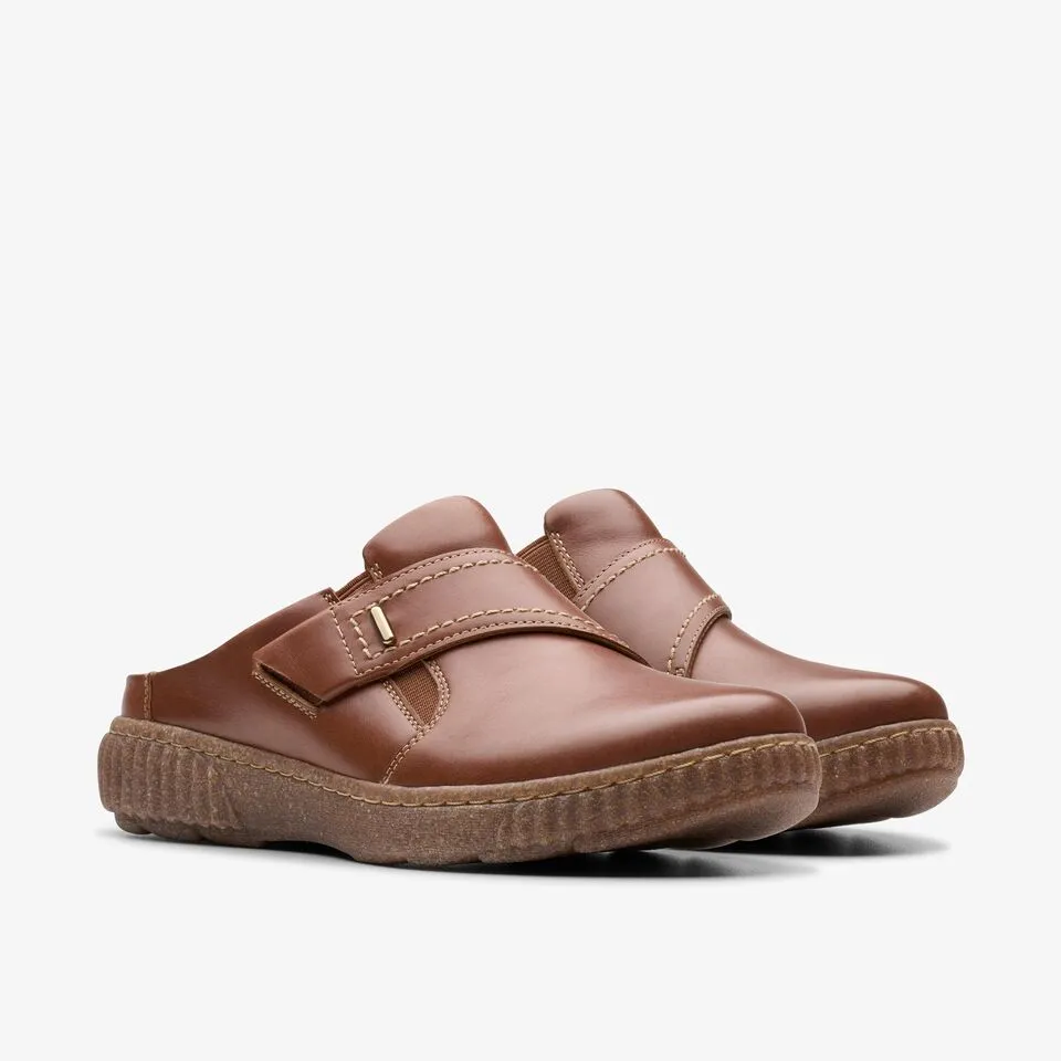 Clarks Women's Caroline Bay Tan Leather