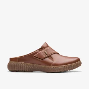 Clarks Women's Caroline Bay Tan Leather