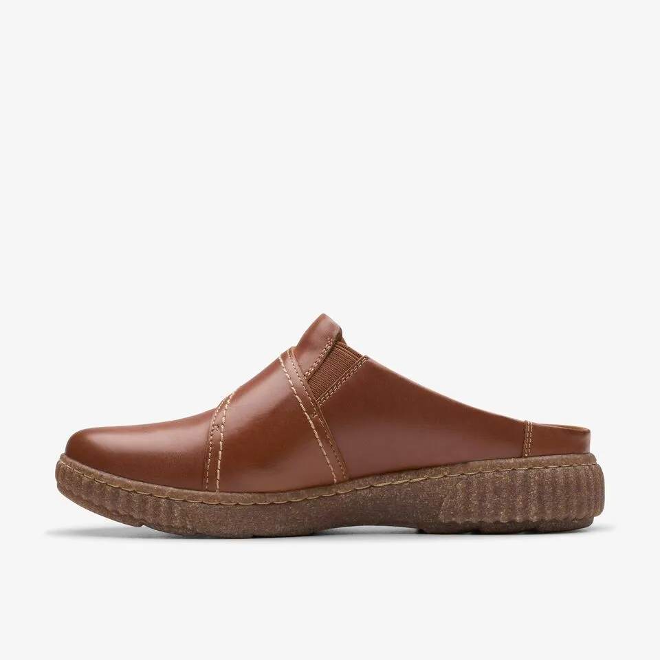 Clarks Women's Caroline Bay Tan Leather