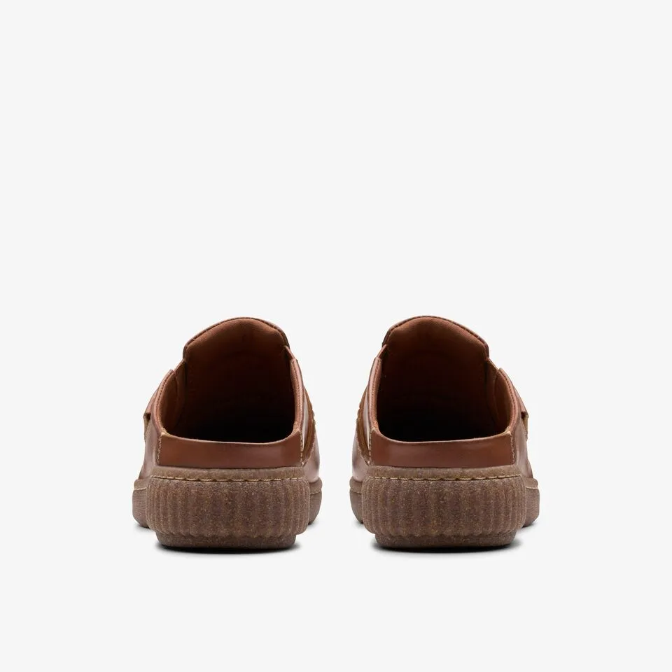 Clarks Women's Caroline Bay Tan Leather