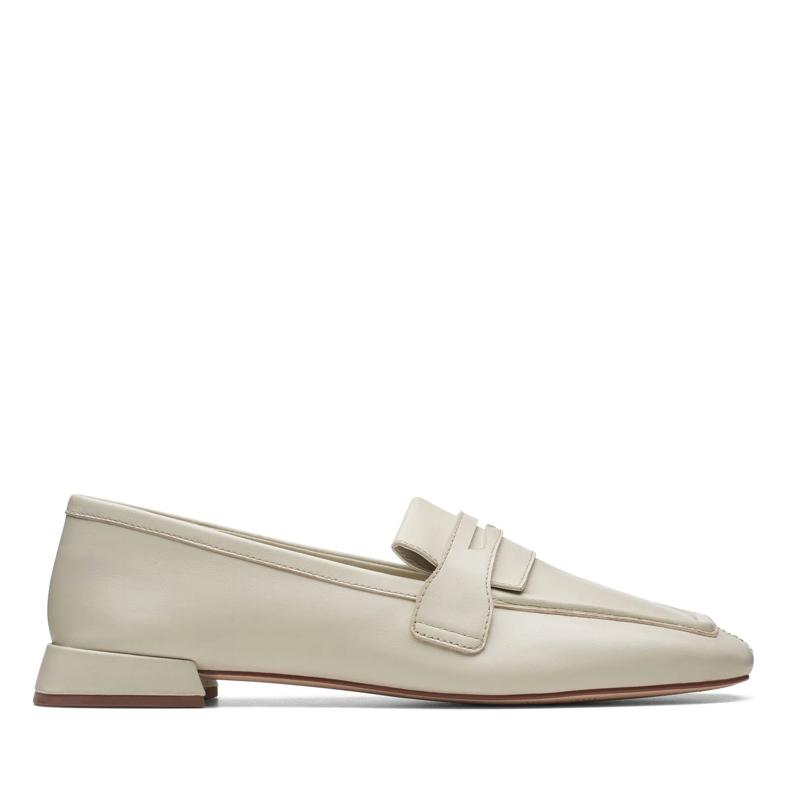 Clarks Women's Ubree15 Surf Ivory Leather 26174863