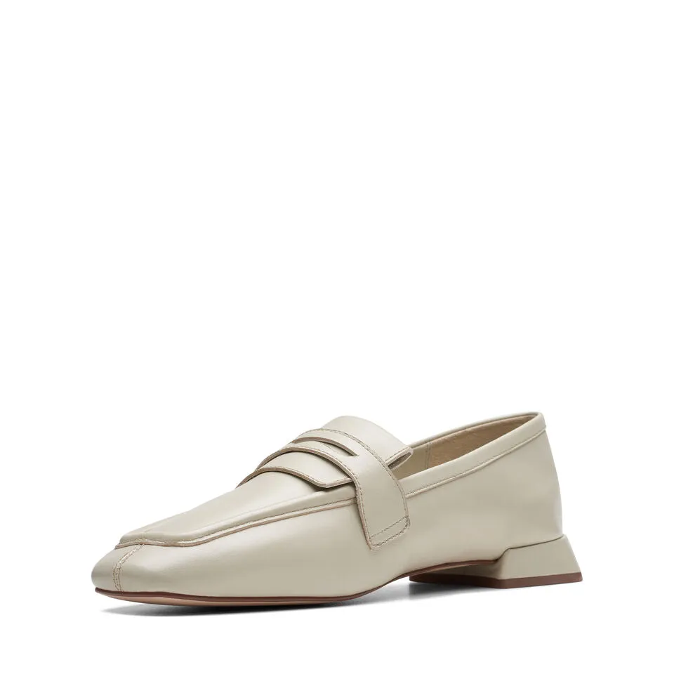 Clarks Women's Ubree15 Surf Ivory Leather 26174863