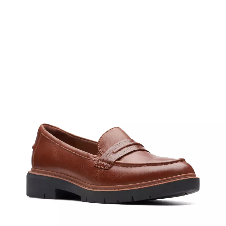 Clarks Women's Westlynn Bay Brown Leather 26175573