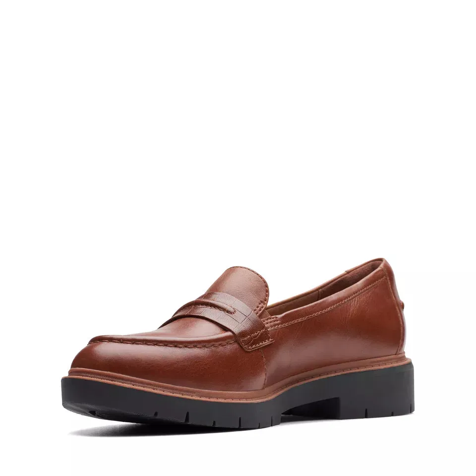 Clarks Women's Westlynn Bay Brown Leather 26175573