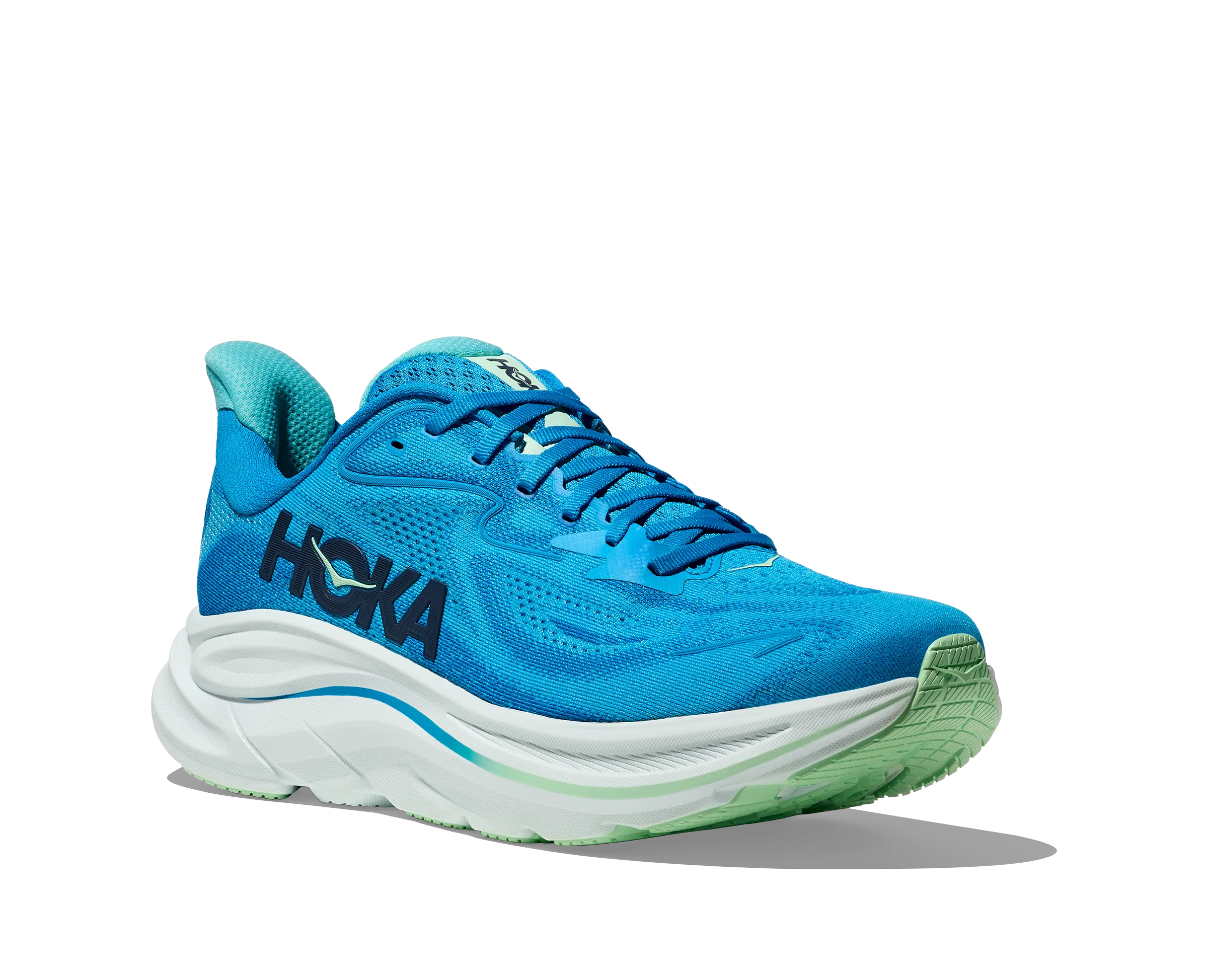 Clifton 10 | Hoka Blue/Skyward Blue | Wide Fit 2E