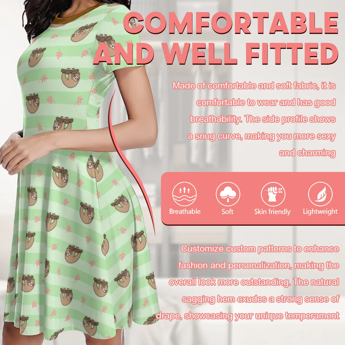 Comfy Cling Little Dress